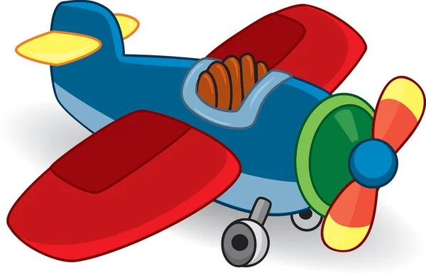 Toy plane — Stock Vector