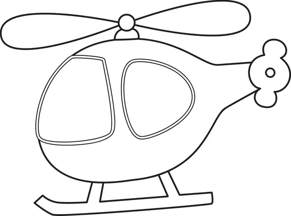 Leksak helikopter — Stock vektor