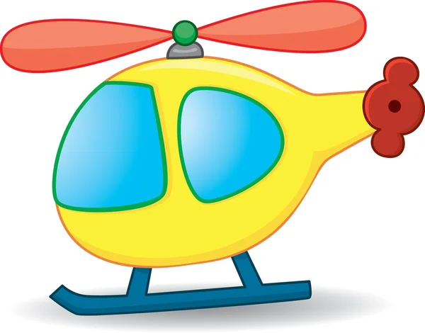 Toy helicopter — Stock Vector