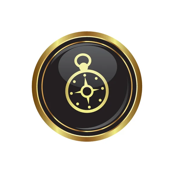 Kompass-Symbol — Stockvektor