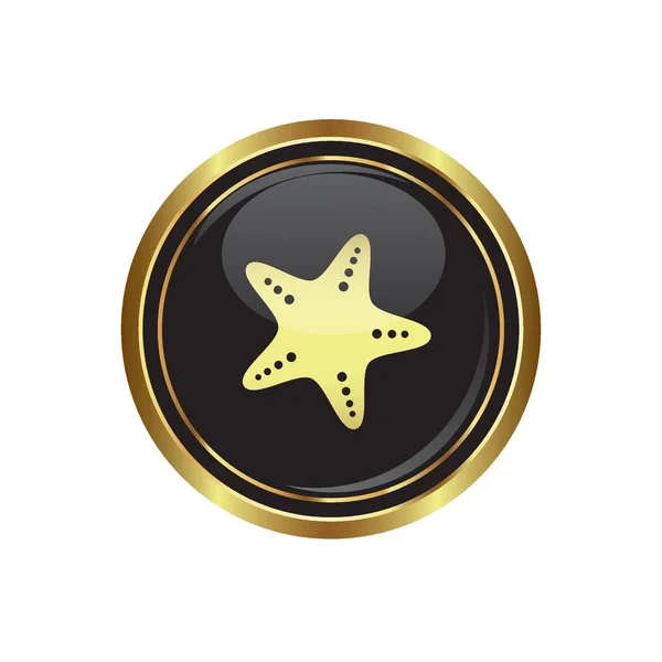 Starfish icon — Stock Vector