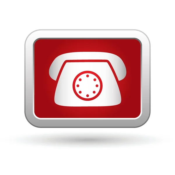 Telephone icon. Vector illustration — Stock Vector