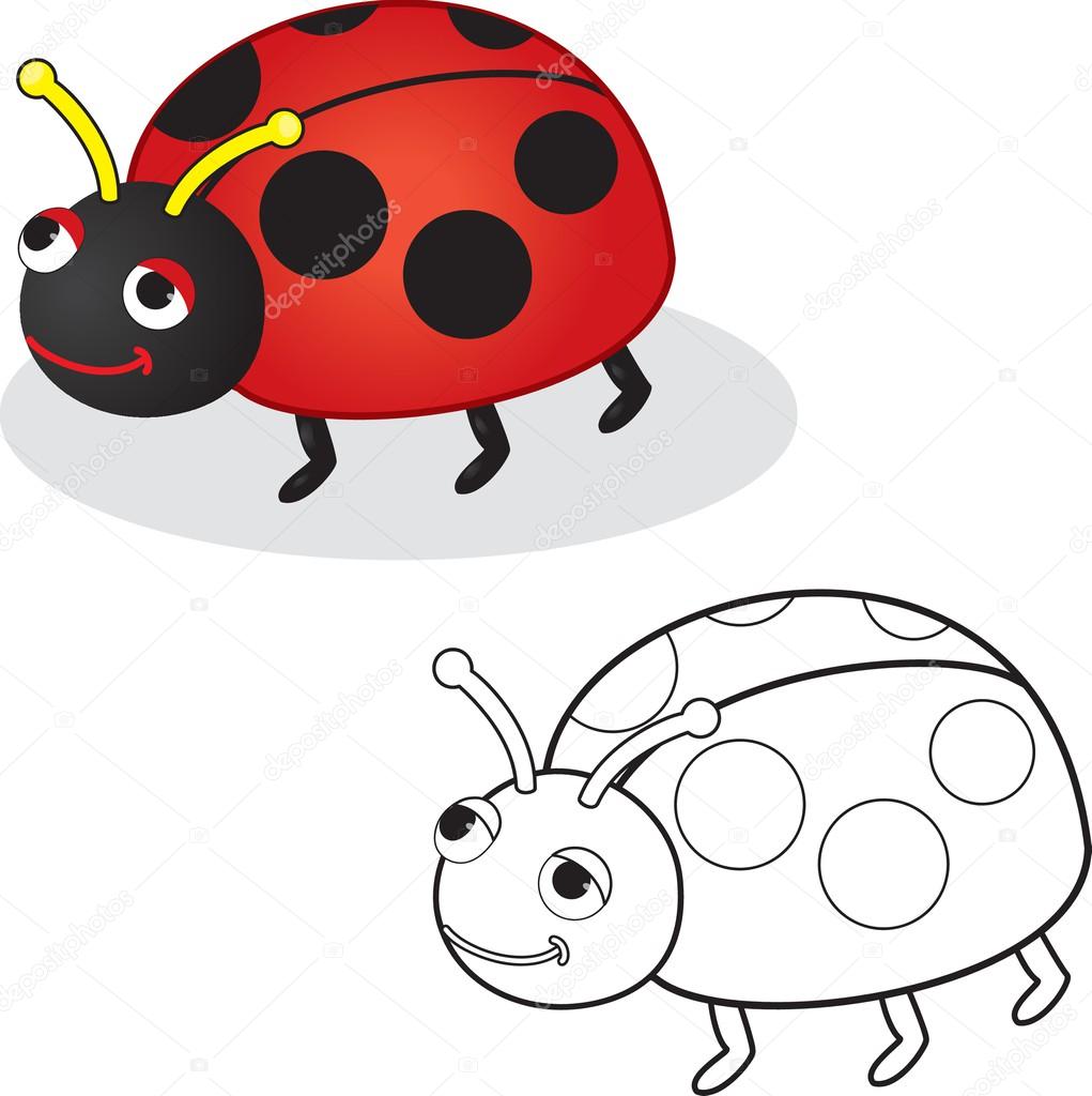 Download Coloring Book Ladybug Toy Stock Vector Image By C Arnica83 44934029