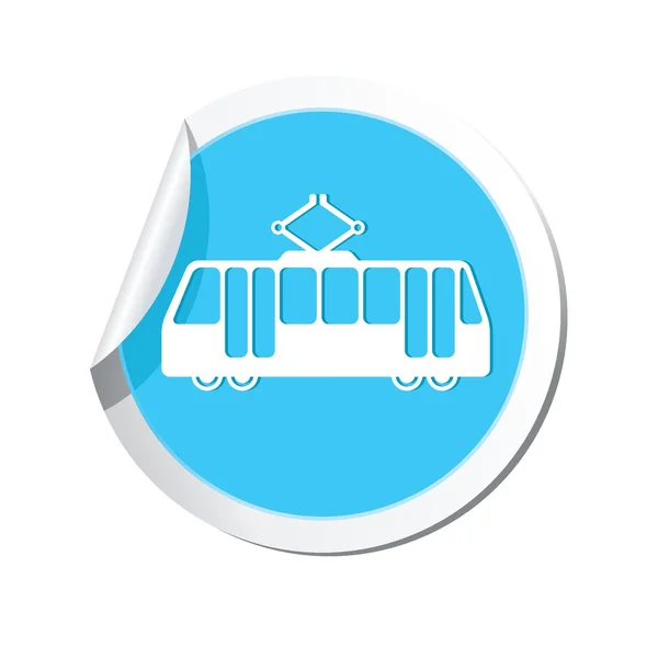 Tram icon — Stock Vector