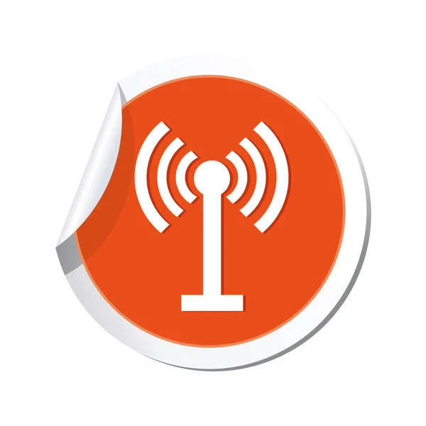 Wireless icon. — Stock Vector