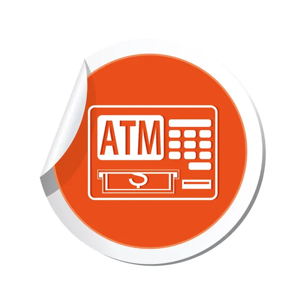 ATM cashpoint icon. — Stock Vector