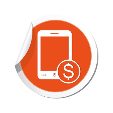 telefon ile maliyet menü simgesi.