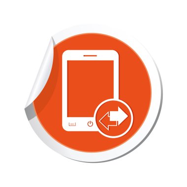 telefon ile yenilemek menü simgesi.