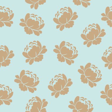 çiçek arka plan ile Seamless Modeli.