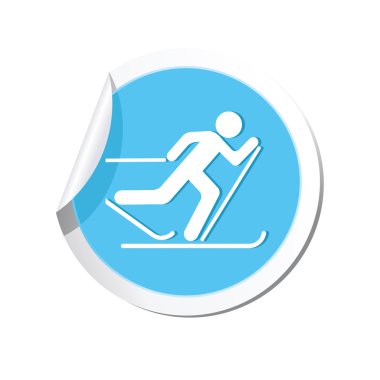 harita göstergesi ile Kayak parça simgesi.