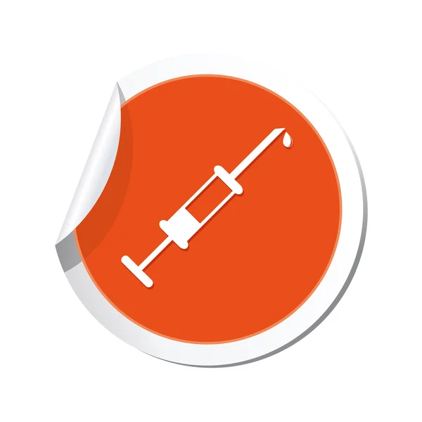 Syringe icon. — Stock Vector