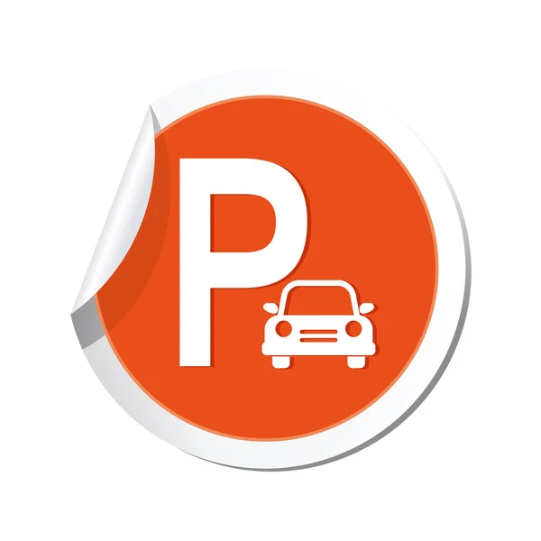 Parking sign — Stock Vector