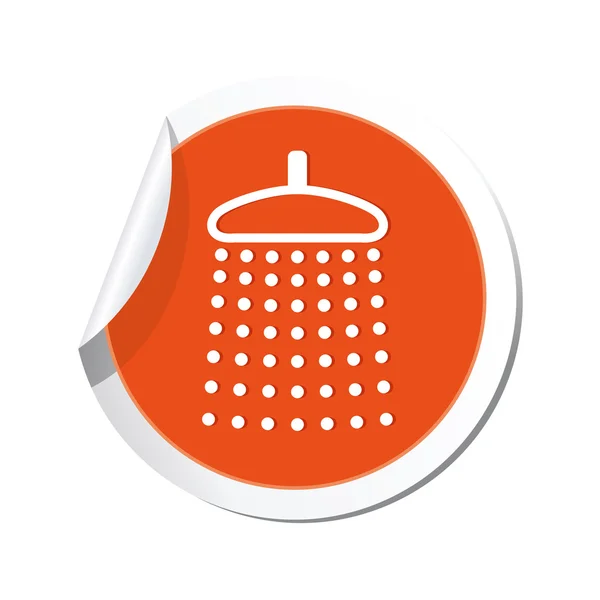 Shower icon. — Stock Vector