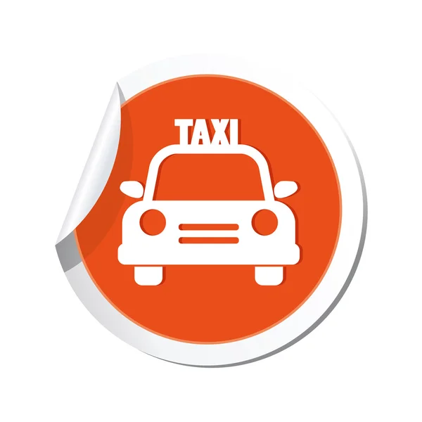 Taxi icon. — Stock Vector