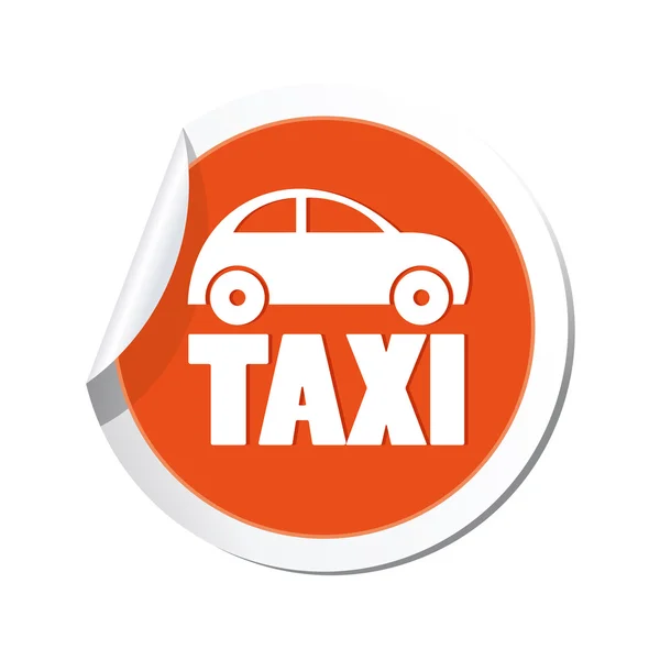 Taxi icon. — Stock Vector