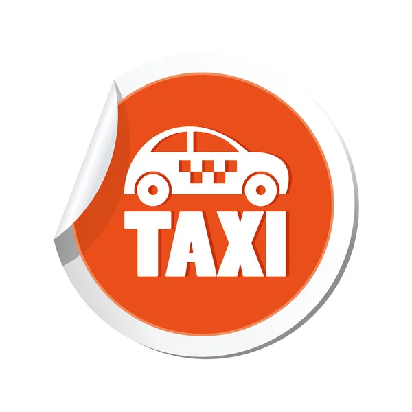 Taxi icon. — Stock Vector