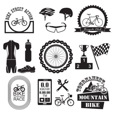 Bisiklet Icons set