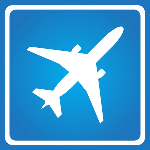 Repülőgép-ikonok — Stock Vector