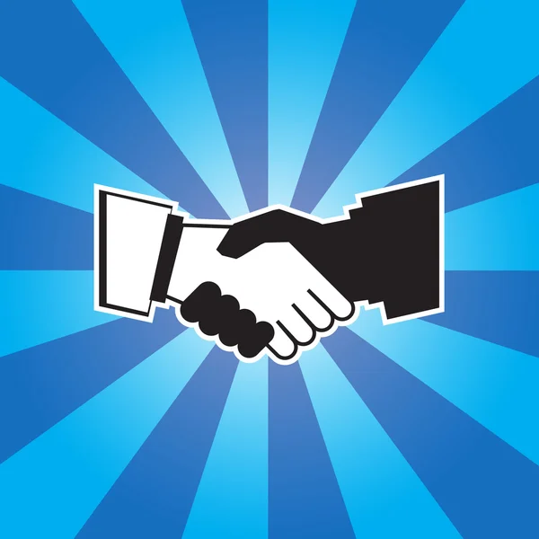 Handshake icons — Stock Vector