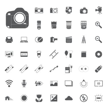 Kamera-Fotografie-Symbole