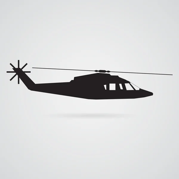 Helikopter lyx vektor — Stock vektor