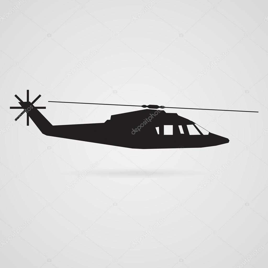 helicopter luxury vector