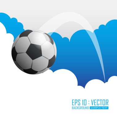 Futbol ateş arka plan