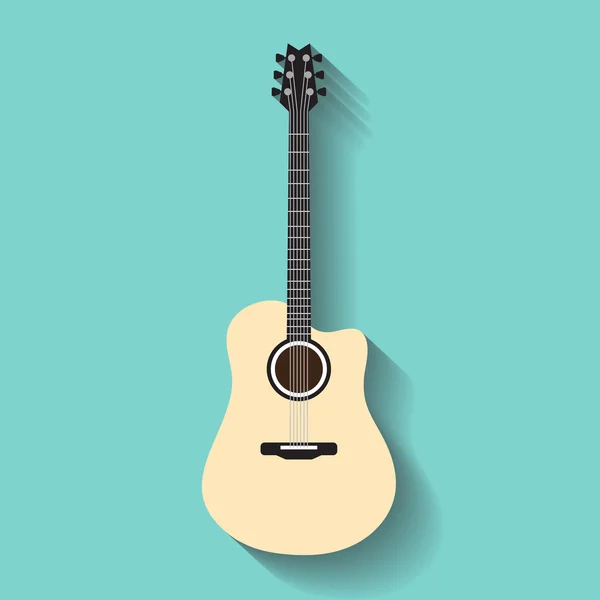 Vector guitars icon — Stock Vector