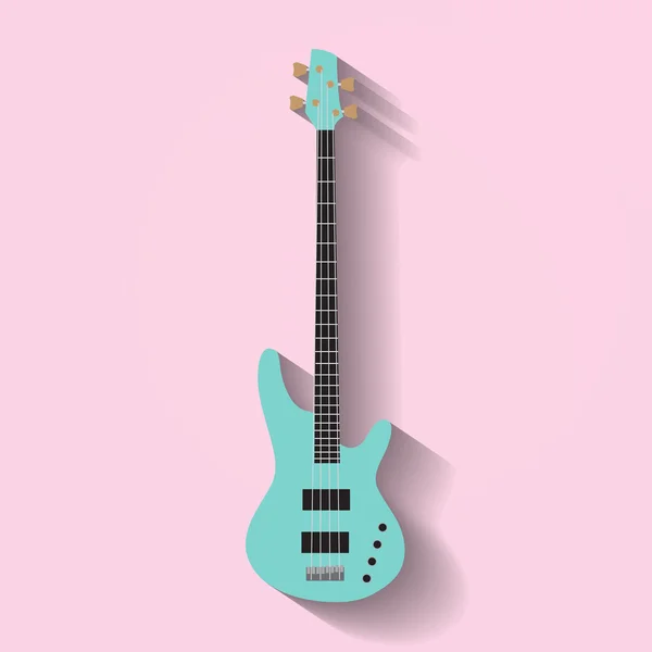 Bass Guitar vector — Stock Vector