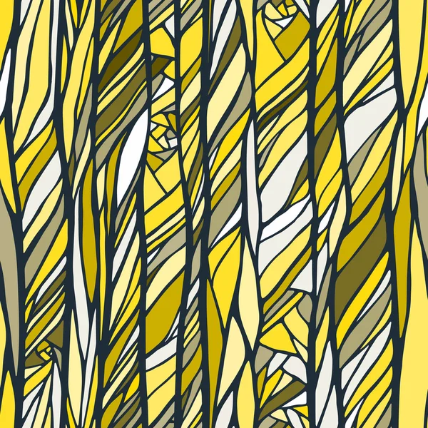 Бесшовный рисунок с красочными абстрактными каракулями — стоковый вектор