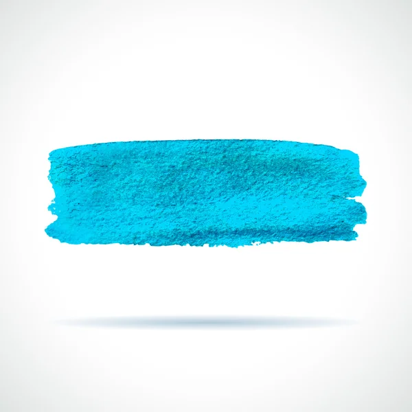 Διάνυσμα φόντο με μπλε νερομπογιά στοιχείο — Διανυσματικό Αρχείο