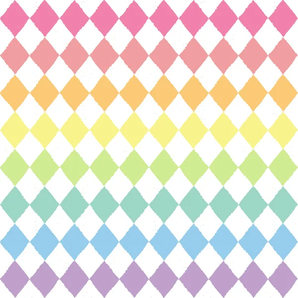 Naadloos patroon met geometrische ruitvormige textuur — Stockvector