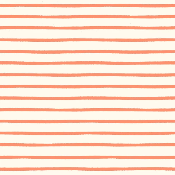 Seamless striped pattern with brush strokes — Stock Vector