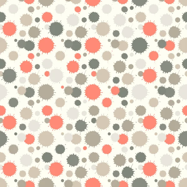 Motif sans couture avec texture éclaboussante peinte — Image vectorielle