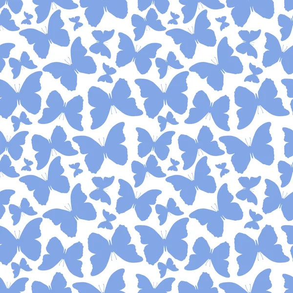Seamless pattern with colorful butterflies. Vintage style — Stock Photo, Image