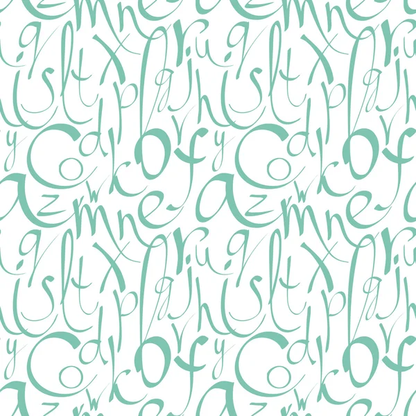 无缝图案装饰的字母 — 图库矢量图片