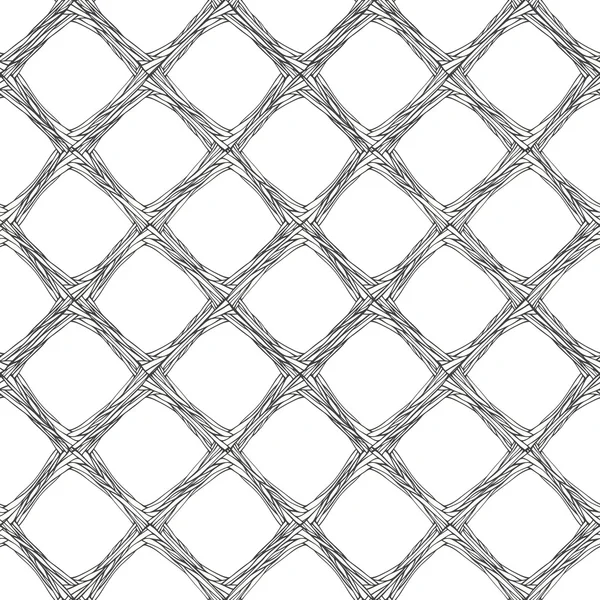 Patrón sin costura con cuadrados abstractos ornamento geométrico — Archivo Imágenes Vectoriales