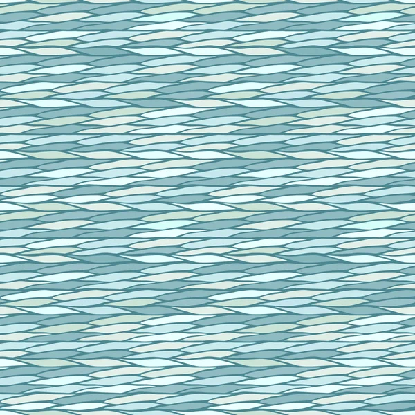 Seamless mönster med abstrakta geometriska vågor prydnad — Stock vektor