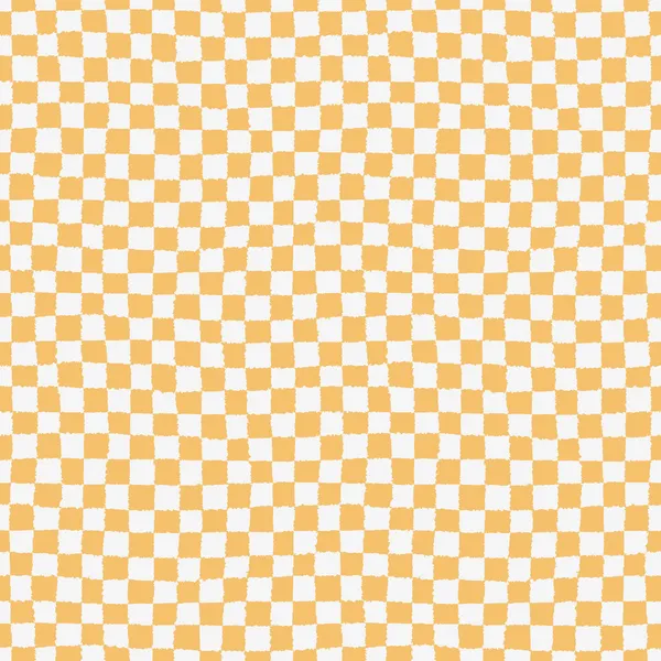 Seamless pattern with checkered geometric texture — Stock Vector