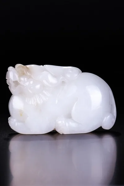 Jade carving art — Stock Photo, Image