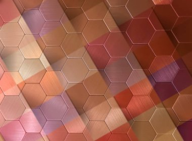 abstract brown honeycomb background texture mosaic golden