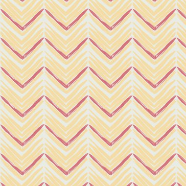 Dikişsiz retro geometrik zig zag deseni