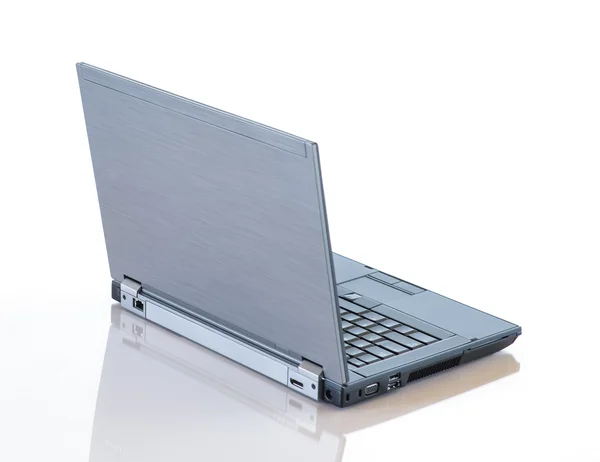 Szary laptopa — Zdjęcie stockowe