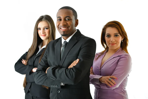 Smiling Business Team — Stock Photo, Image