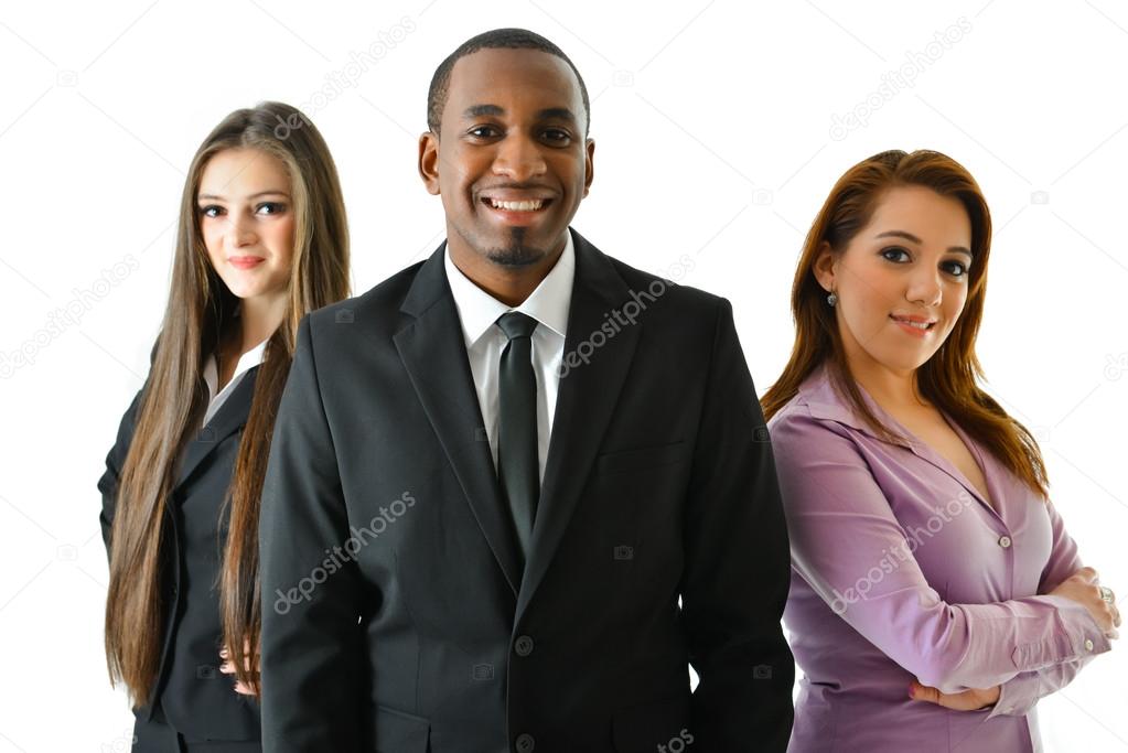 Smiling Business Team