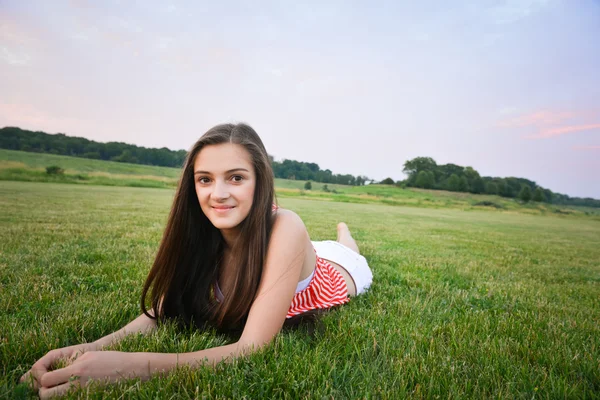 Gelukkige vrouw genieten van een gezonde levensstijl — Stockfoto