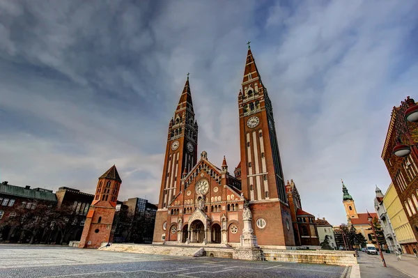 Chiesa votiva a Szeged, Ungheria — Foto Stock