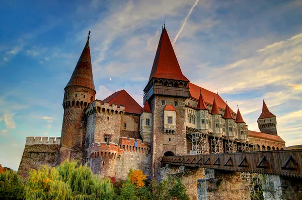 Burg Corvinesti, Rumänien — Stockfoto