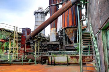 Endüstriyel platform yakın çekim