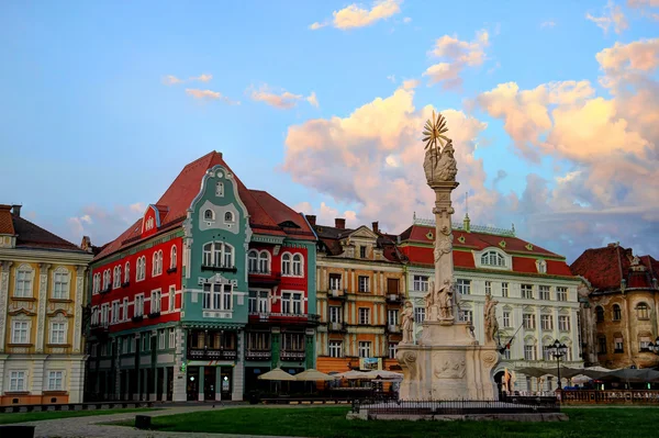 Kutsal Üçlü anıt - timisoara, Romanya — Stok fotoğraf